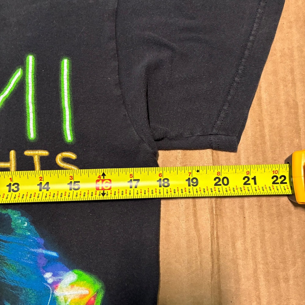 Demi Lovato Neon Lights Tour 2014 T-Shirt Indie Sleaze rave Archive - Picture 5 of 7